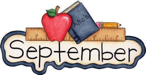 september clip art free.